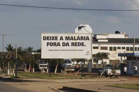 Hohes Malariarisiko in Mozambique