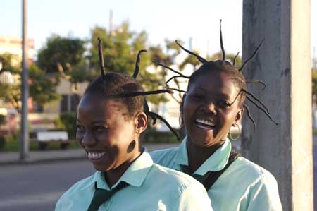 Ausgeflippte Jugendliche